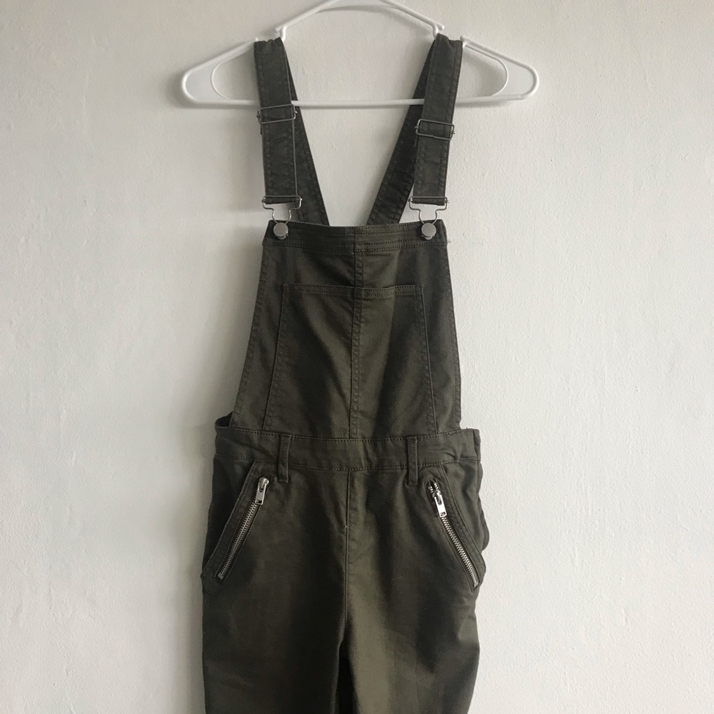 Khaki Green Overalls